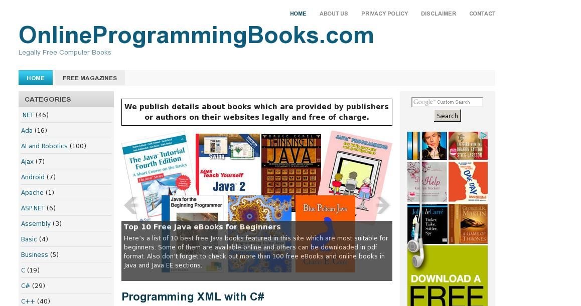 OnlineProgrammingBooks
