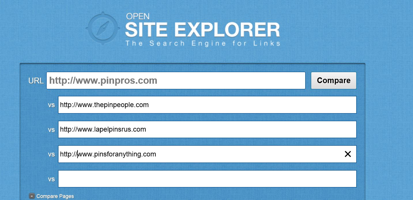 Open Site Explorer                 